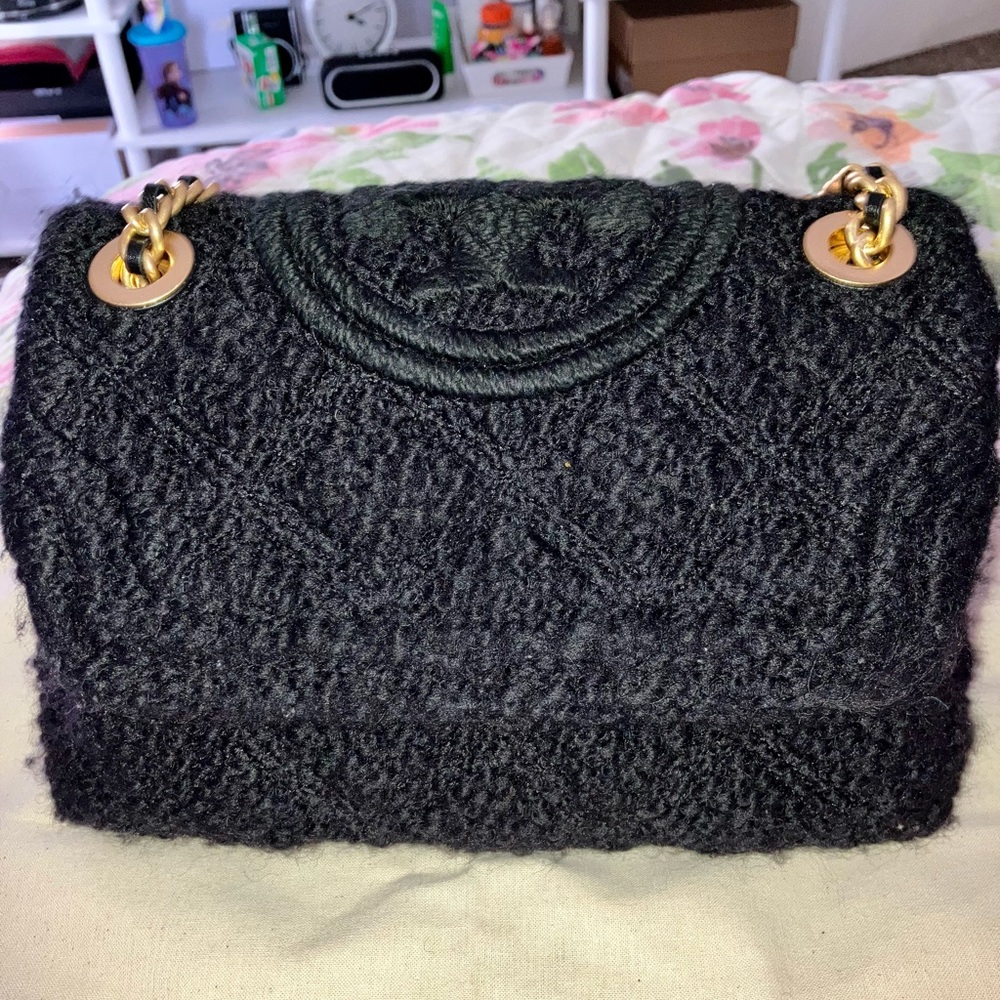 Tory Burch Fleming Small Soft Boucle Convertible Crossbody